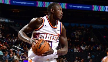 Khaman Maluach is providing the warmth in a cold month for the Suns