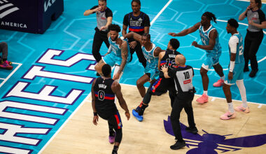 NBA Hands Down Weak Suspensions After Pistons-Hornets Brawl Channeled The 90s