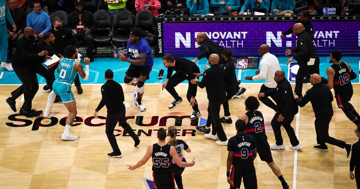 Stewart, Duren among four players suspended by NBA after Pistons-Hornets fight