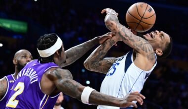 5 key stats from the Mavericks’ 124-104 loss at the Los Angeles Lakers