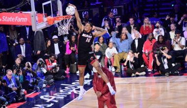 Slam Dunking Keshad Johnson, Knicks Big Winners at NBA All-Star Saturday