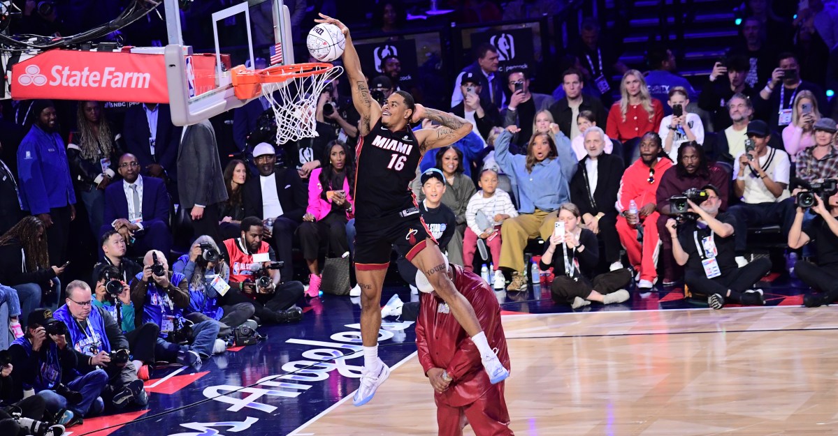 Slam Dunking Keshad Johnson, Knicks Big Winners at NBA All-Star Saturday