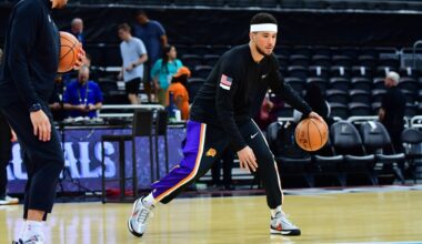 Injury Update: Devin Booker departs with hip soreness against Spurs