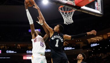 Shorted-handed Phoenix Suns lose big to San Antonio Spurs, 121-94