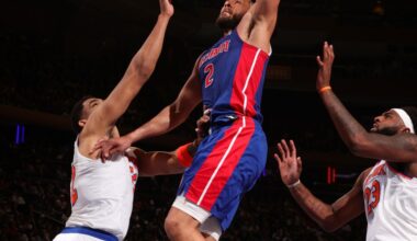 Pistons 126, Knicks 111: “Kinda contentious”