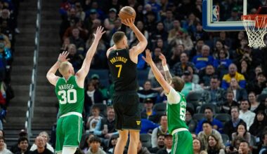 Warriors vs. Celtics player grades: Kristaps Porziņģis debuts for GSW