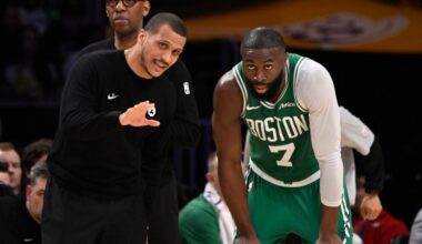 Joe Mazzulla perfectly explains story of Celtics season after blowout win against Lakers