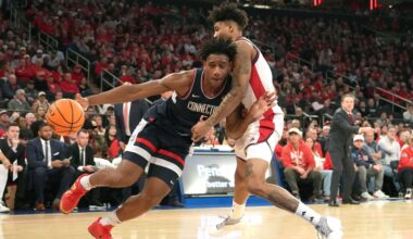 Preview: No. 6 UConn men’s basketball vs. No. 15 St. John’s | Feb. 25, 7:00 p.m., TV: Peacock, NBCSN