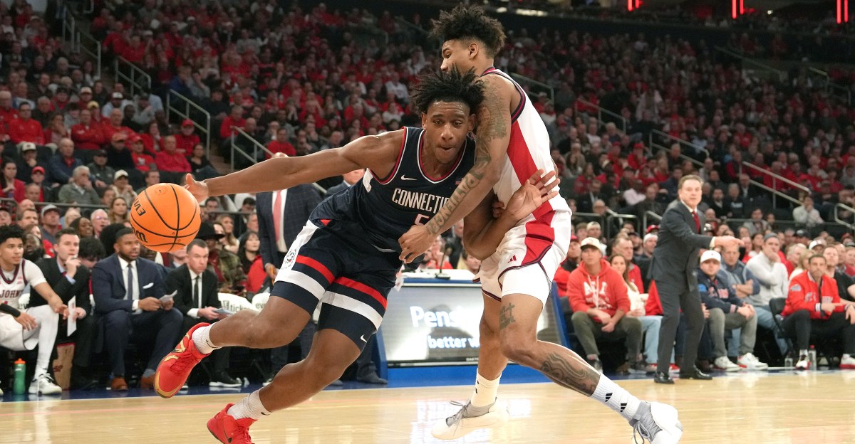Preview: No. 6 UConn men’s basketball vs. No. 15 St. John’s | Feb. 25, 7:00 p.m., TV: Peacock, NBCSN