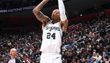 Highlights: Devin Vassell fires off in win against the Pistons