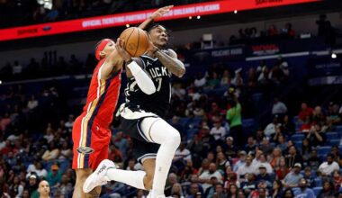 Bucks beat Pelicans 139-118 for their 3rd straight victory and 6th in 7 games