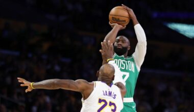 LeBron James weighs-in on NBA MVP race: Why not Celtics' Jaylen Brown?