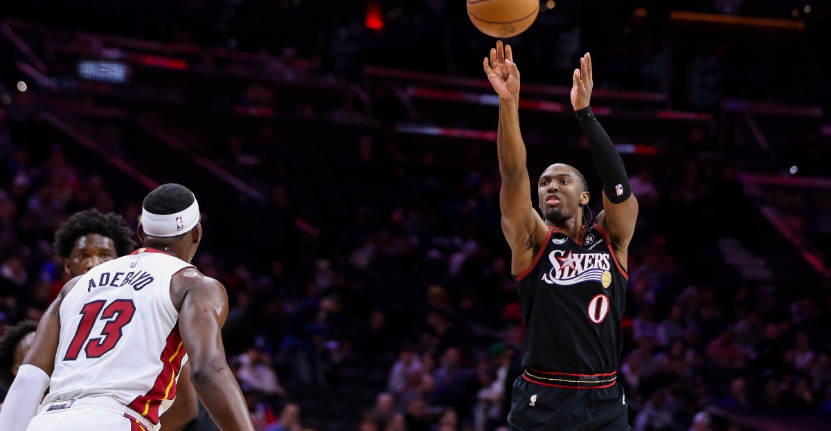 Maxey sets franchise all-time record for threes in Sixers’ big win over Heat