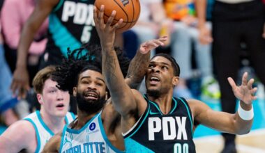 Rebounds, Threes Doom Portland in Charlotte