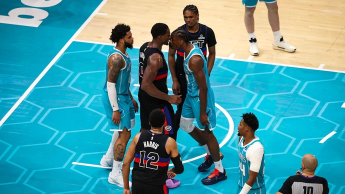 NBA hands out suspensions after Pistons-Hornets brawl; Wolves-Hawks scuffle earns fines