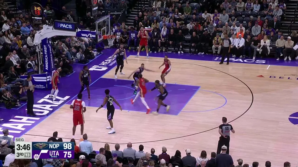 Saddiq Bey with 42 points vs. Utah Jazz