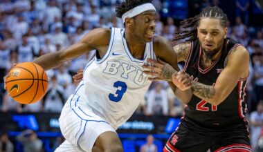 BYU basketball star AJ Dybantsa scores 28 in loss to No. 8 Houston Cougars