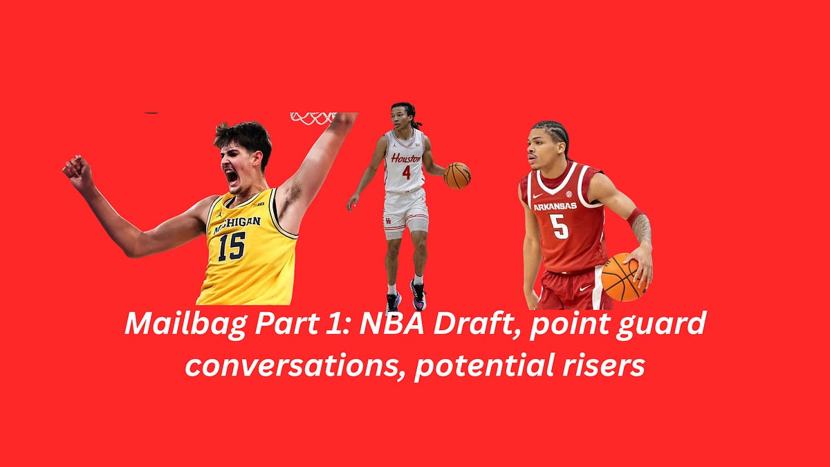 2026 NBA Draft, point guard conversations, potential risers