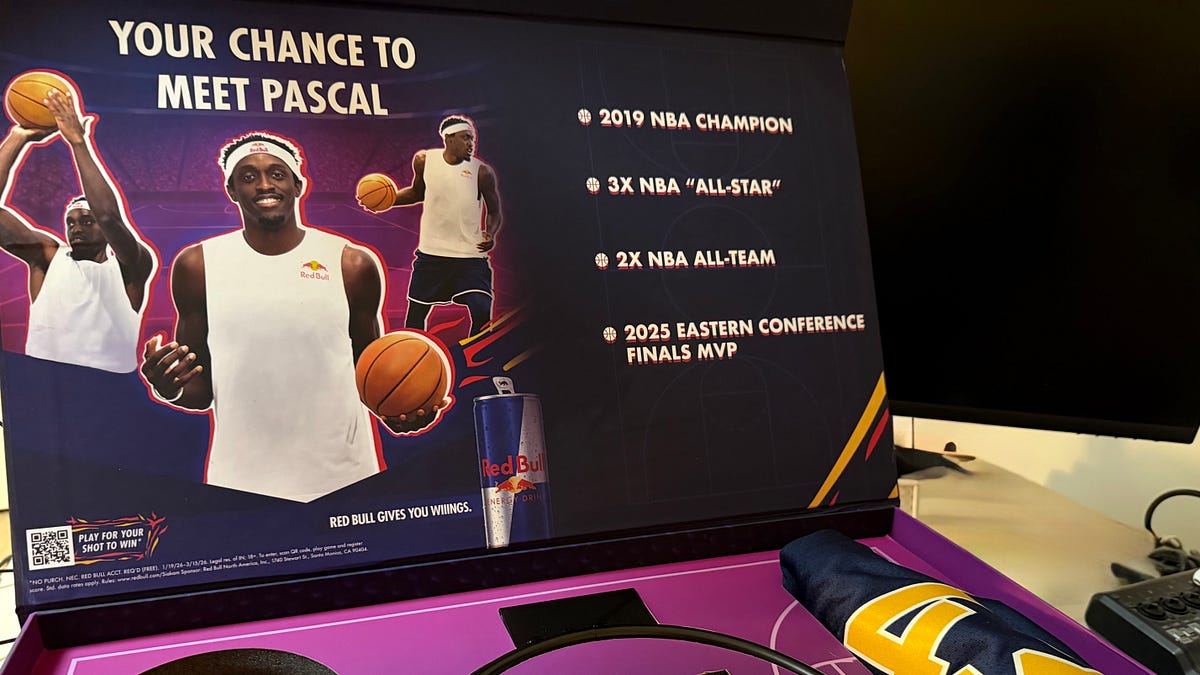 Unboxing Red Bull’s custom Pascal Siakam can and All-Star celebration box