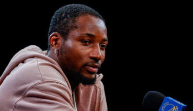 Jonathan Kuminga sends message to Warriors after big-time Hawks debut