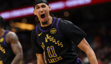 Jaxson Hayes explains why he pushed Wizards mascot