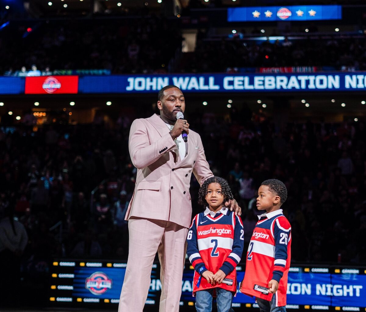 Wizards honor John Wall in district-wide celebration