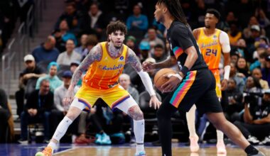 Spurs can’t rally past red hot Hornets in snowy Saturday matinee