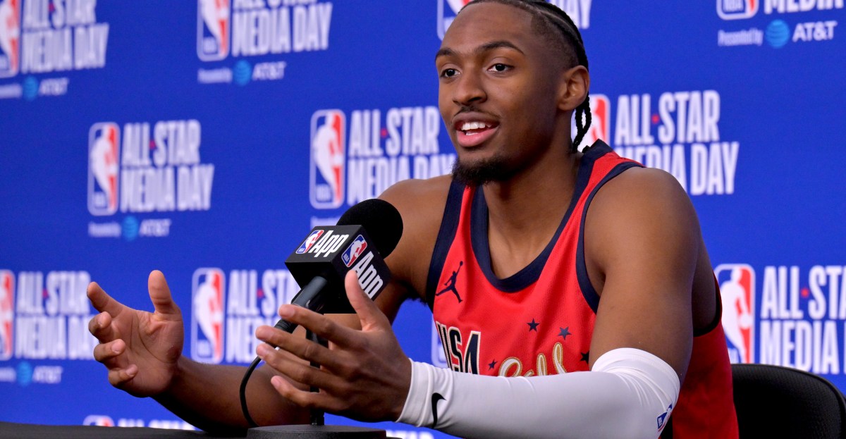 Tyrese Maxey eliminated after first round of 3-Point Contest