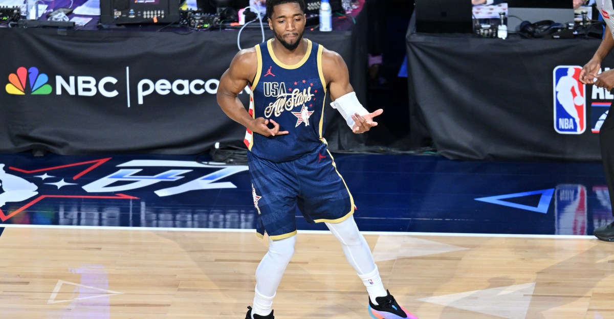 Donovan Mitchell’s Stripes team falls short in NBA All-Star game final