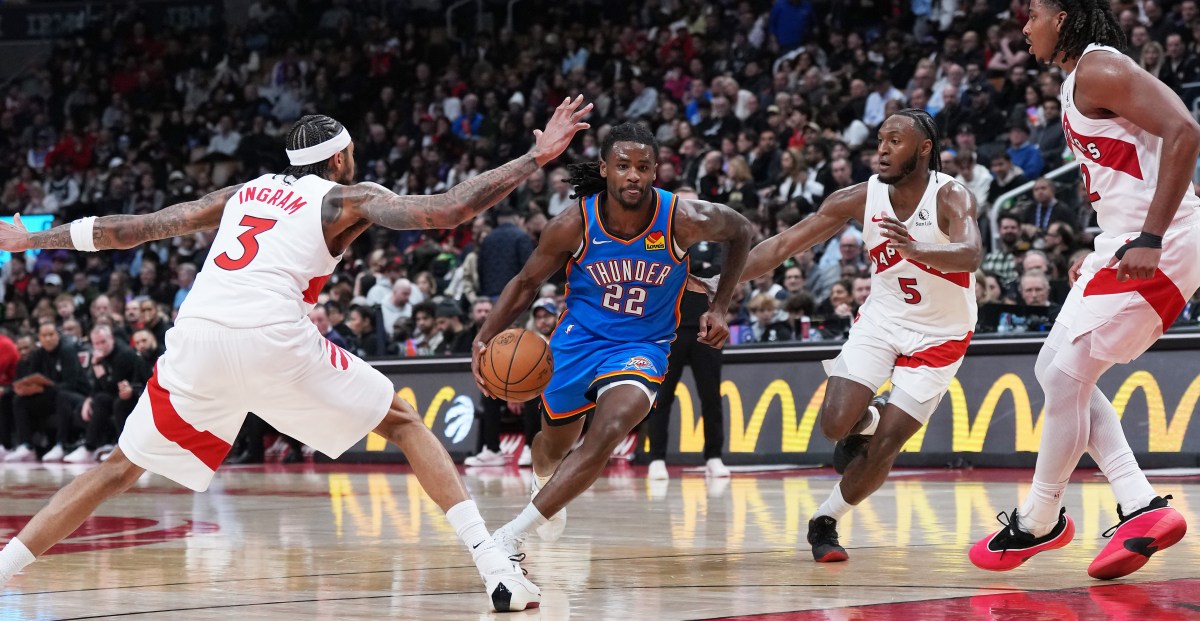 OKC defense too much for Toronto Raptors