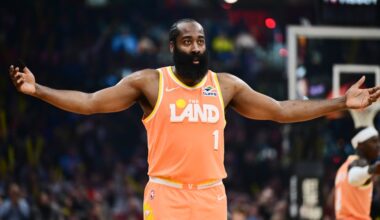 Player Grades: Cavs at Kings - Harden and Mitchell dominate late