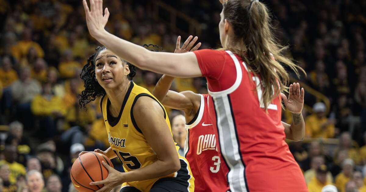 Hannah Stuelke is out for Iowa’s game tonight at Purdue