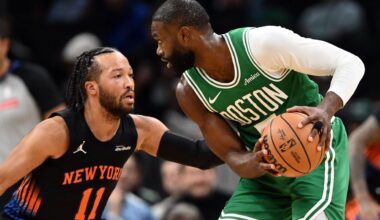 Knicks Snap Celtics' Winning Streak In Super Bowl Sunday Blowout