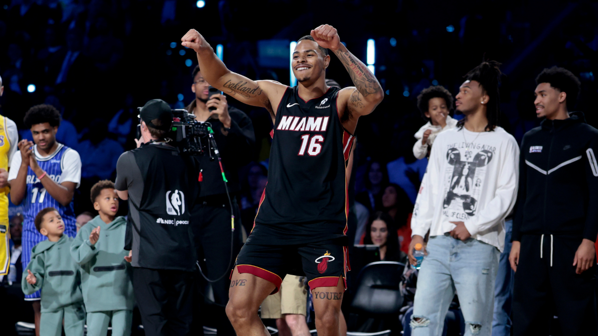 2026 NBA Slam Dunk Contest results, winner: Keshad Johnson beats Carter Bryant