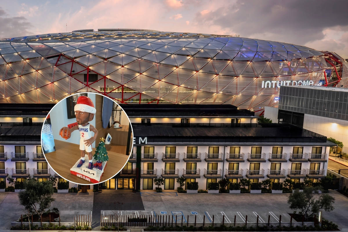 This L.A. Clippers-Themed Hotel Suite Is Right Next Door To The Intuit Dome – Here's Your Peek Inside