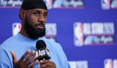 LeBron James sends six-word retirement message after Los Angeles Lakers great broke NBA All-Star Game protocol