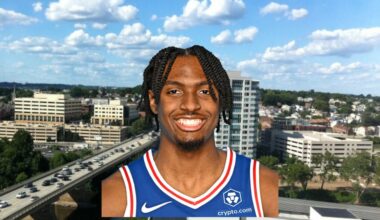 Sixers' Maxey hits shot from Conshohocken