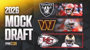 BETTING Trending Image: 2026 NFL Mock Draft: Chiefs Give Mahomes Much-Needed Help, Commanders Get Top WR