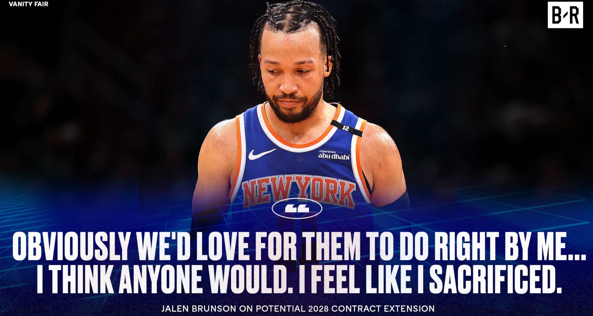 Jalen Brunson Hopes Knicks 'Do Right by Me' in Next Contract, 'I Feel Like I Sacrificed'