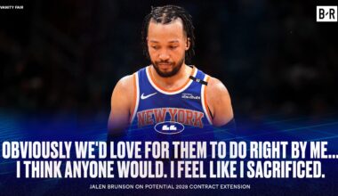 Jalen Brunson Hopes Knicks 'Do Right by Me' in Next Contract, 'I Feel Like I Sacrificed'