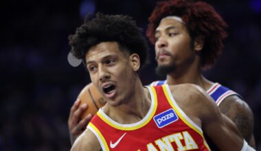 NBA betting Atlanta Hawks season long handicapping vs Miami Heat Jalen Johnson