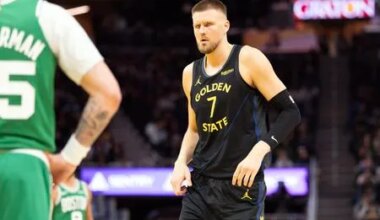 Illness Sidelines Warriors’ Porzingis for Sunday’s Nuggets Matchup