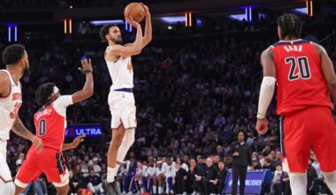 Get a 20% first deposit match up to $1,500 for Knicks vs. Wizards