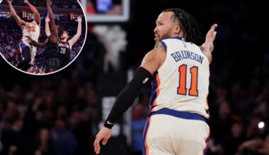 Jalen Brunson comes alive to propel Knicks to comeback win