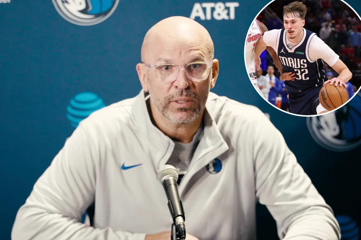 Mavericks’ Jason Kidd storms off after tirade over Cooper Flagg question