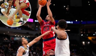 Bryce Hopkins helps St. John's stave off Marquette's upset bid