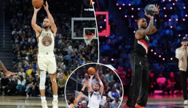 Steph Curry, Damian Lillard to play in 2027 3-Point Contest