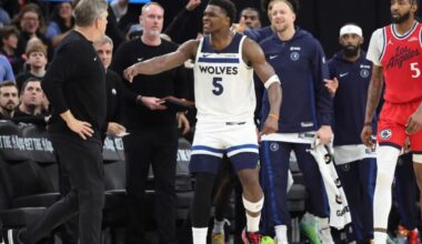 Anthony Edwards yelled at Chris Finch after clutch Timberwolves shot