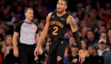 Knicks hopeful Mile McBride can return by end of regular season