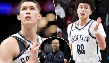 Nets rookies' development in second half comes with important Jordi Fernandez question